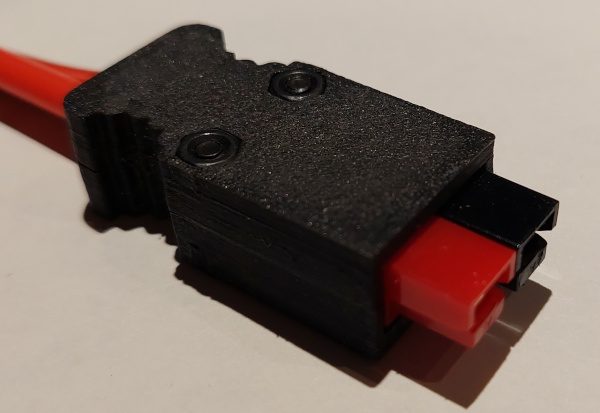 PowerPole 30-amp connector strain relief shell kit